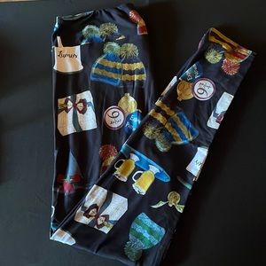 Harry Potter 9 3/4 Buttery Soft New Leggings.